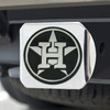 Houston Astros Hitch Cover - Chrome on Chrome