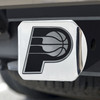 Indiana Pacers Hitch Cover - Chrome on Chrome