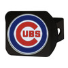 Chicago Cubs Hitch Cover - Team Color on Black