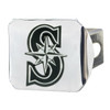 Seattle Mariners Hitch Cover - Chrome on Chrome