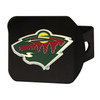 Minnesota Wild Hitch Cover - Team Color on Black