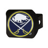 Buffalo Sabres Hitch Cover - Team Color on Black
