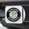 Oakland Athletics Hitch Cover - Chrome on Chrome