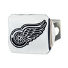 Detroit Red Wings Hitch Cover - Chrome on Chrome