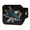 San Jose Sharks Hitch Cover - Team Color on Black