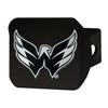 Washington Capitals Hitch Cover - Chrome on Black