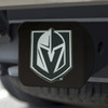 Vegas Golden Knights Hitch Cover - Chrome on Black