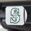 Seattle Mariners Hitch Cover - Team Color on Chrome