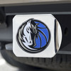 Dallas Mavericks Hitch Cover - Team Color on Chrome