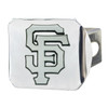 San Francisco Giants Hitch Cover - Chrome on Chrome