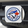 Toronto Blue Jays Hitch Cover - Team Color on Chrome