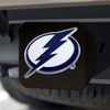 Tampa Bay Lightning Hitch Cover - Team Color on Black