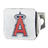 Los Angeles Angels Hitch Cover - Team Color on Chrome