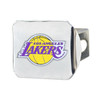 Los Angeles Lakers Hitch Cover - Team Color on Chrome