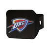 Oklahoma City Thunder Hitch Cover - Team Color on Black