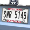 Montreal Canadiens Chrome License Plate Frame