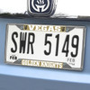 Vegas Golden Knights Chrome License Plate Frame