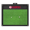 20" x 17" Atlanta Hawks Red Golf Hitting Mat