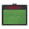 20" x 17" Houston Rockets Red Golf Hitting Mat