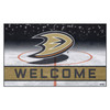 18" x 30" Anaheim Ducks White Crumb Rubber Door Mat