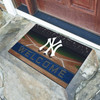 18" x 30" New York Yankees Navy Crumb Rubber Door Mat