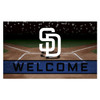 18" x 30" San Diego Padres Navy Crumb Rubber Door Mat