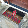 18" x 30" St. Louis Cardinals Red Crumb Rubber Door Mat
