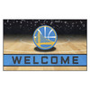 18" x 30" Golden State Warriors Blue Crumb Rubber Door Mat