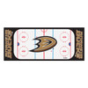 30" x 72" Anaheim Ducks Hockey Rink Black Rectangle Runner Mat