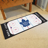 30" x 72" Toronto Maple Leafs Hockey Rink Blue Rectangle Runner Mat