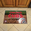 19" x 30" Chicago Cubs Rectangle Photo Scraper Mat
