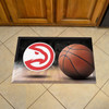 19" x 30" Atlanta Hawks Rectangle Photo Scraper Mat