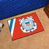 19" x 30" U.S. Coast Guard Red Rectangle Starter Mat