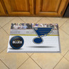 19" x 30" St. Louis Blues Rectangle Photo Scraper Mat