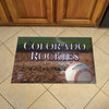 19" x 30" Colorado Rockies Rectangle Photo Scraper Mat