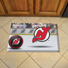 19" x 30" New Jersey Devils Rectangle Photo Scraper Mat