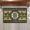 19" x 30" Boston Bruins Holiday Sweater Black Starter Mat