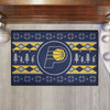 19" x 30" Indiana Pacers Holiday Sweater Blue Starter Mat