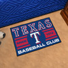 19" x 30" Texas Rangers Uniform Blue Rectangle Starter Mat