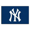 19" x 30" New York Yankees Logo Navy Rectangle Starter Mat