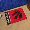 19" x 30" Toronto Raptors Uniform Red Rectangle Starter Mat