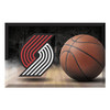 19" x 30" Portland Trail Blazers Rectangle Photo Scraper Mat