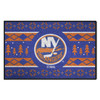 19" x 30" New York Islanders Holiday Sweater Blue Starter Mat