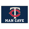 19" x 30" Minnesota Twins Man Cave Starter Navy Rectangle Mat