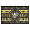 19" x 30" Pittsburgh Penguins Holiday Sweater Black Starter Mat