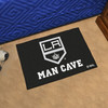 19" x 30" Los Angeles Kings Man Cave Starter Black Rectangle Mat