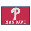 19" x 30" Philadelphia Phillies Man Cave Starter Red Rectangle Mat