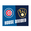 33.75" x 42.5" Cubs / Brewers House Divided Rectangle Mat