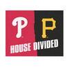 33.75" x 42.5" Pirates / Phillies House Divided Rectangle Mat