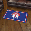 3' x 5' Texas Rangers Blue Rectangle Rug